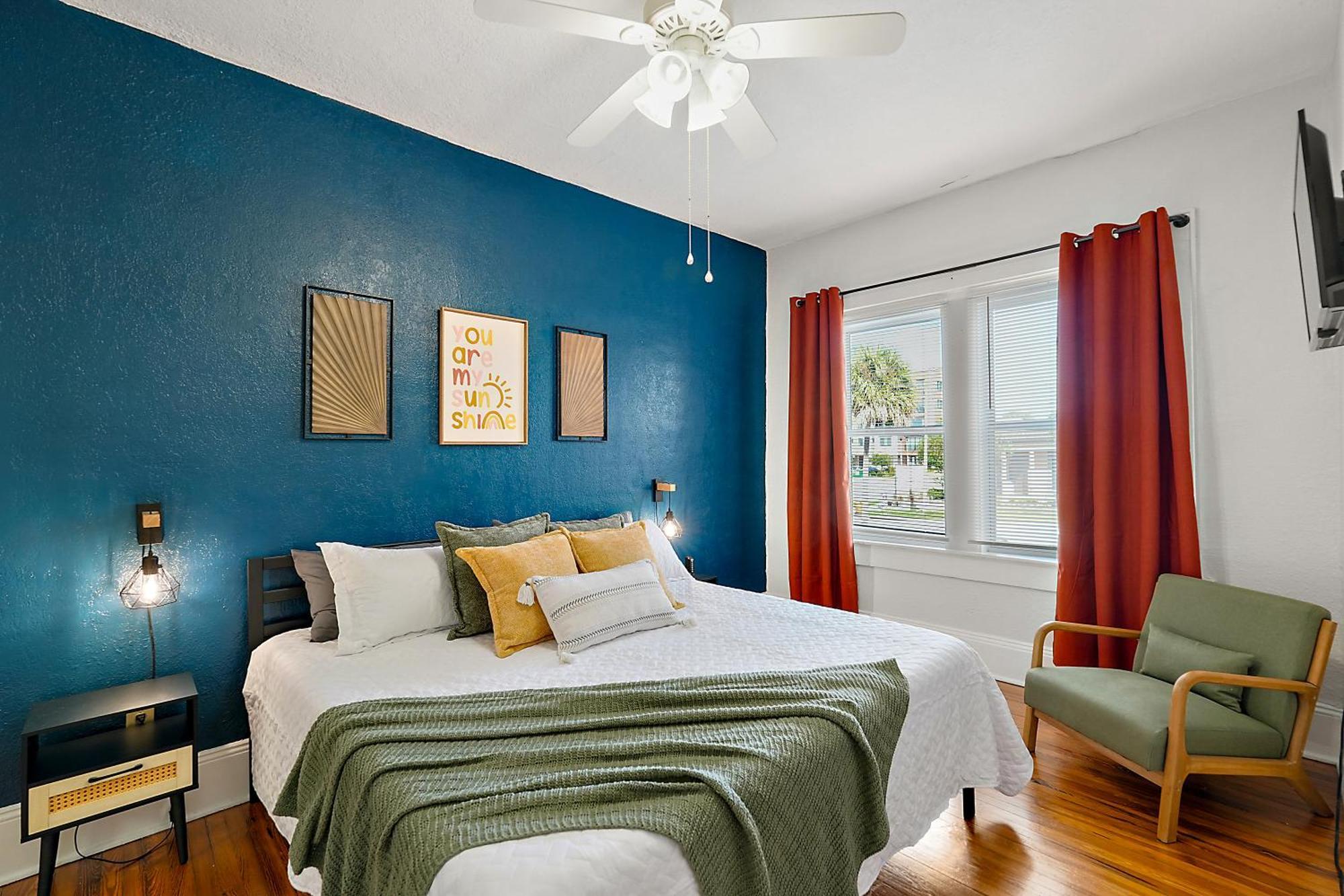 Downtown Den-King Bed~Heart Of Eustis~Queen Sleeper~Upstairs~Bright & Happy Ngoại thất bức ảnh