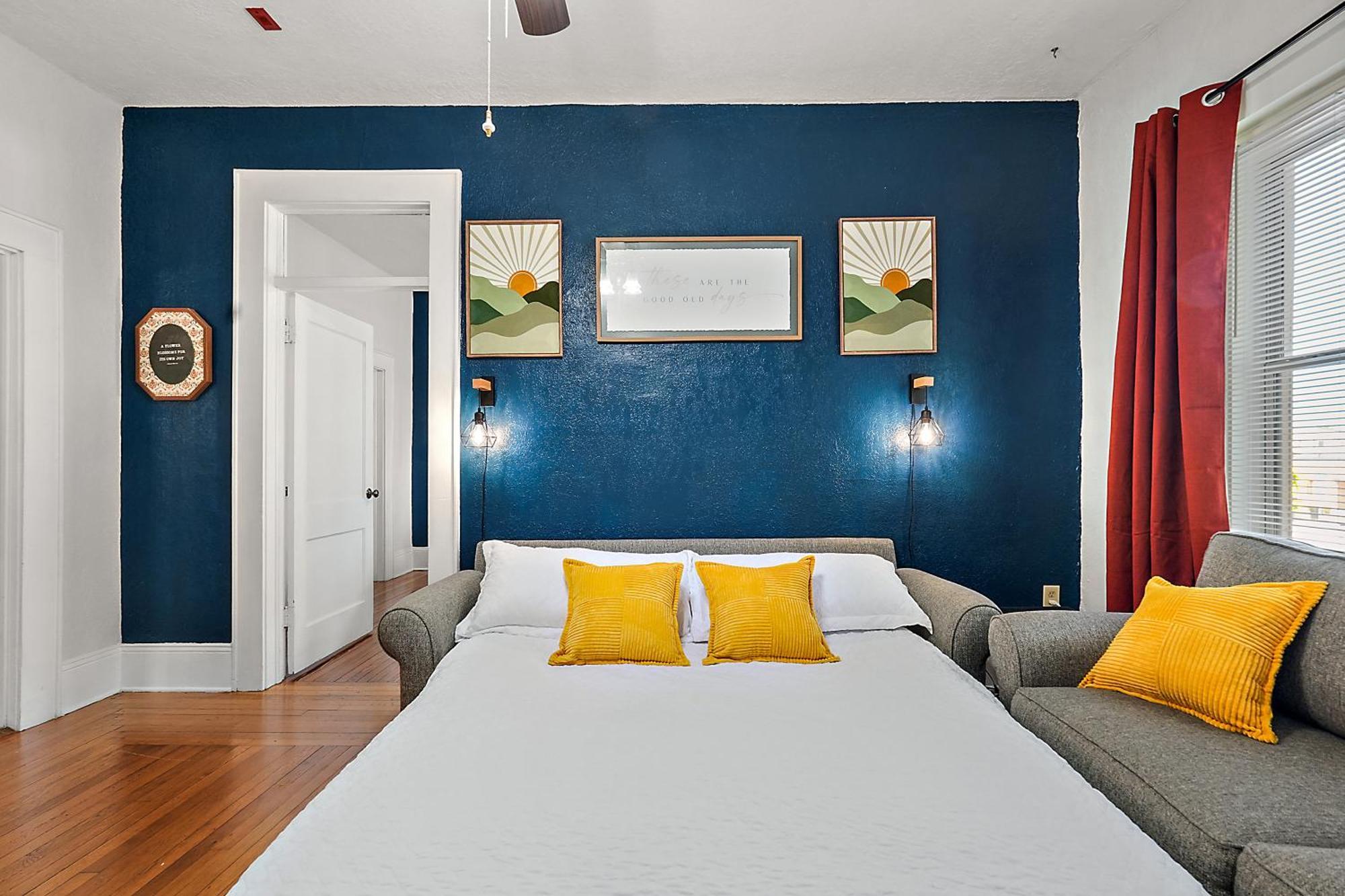 Downtown Den-King Bed~Heart Of Eustis~Queen Sleeper~Upstairs~Bright & Happy Ngoại thất bức ảnh